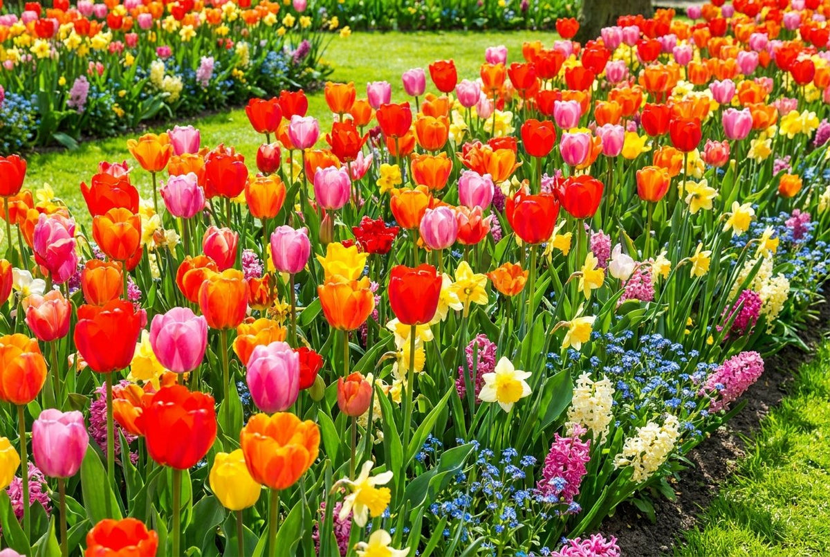 Colourful garden