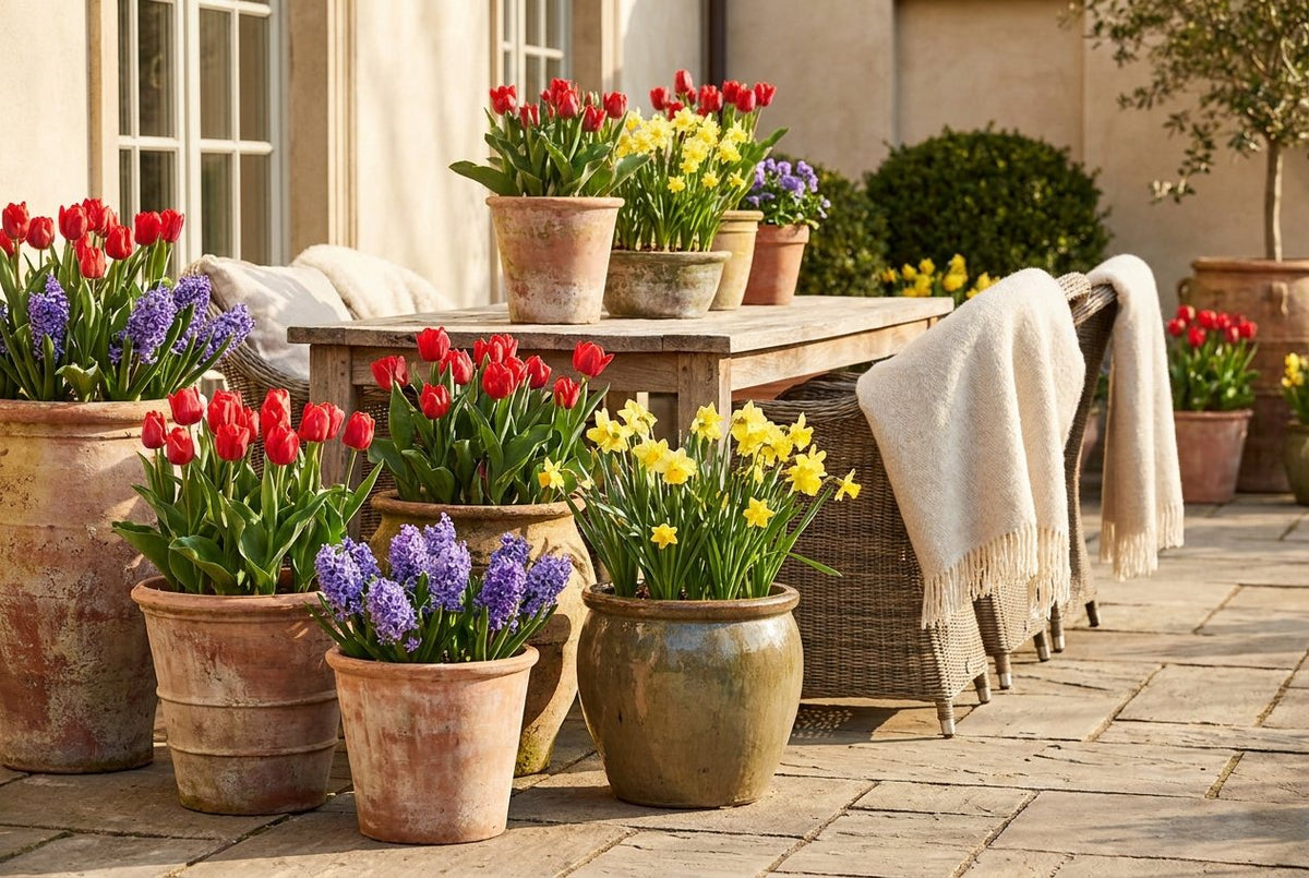 Pots & balcony