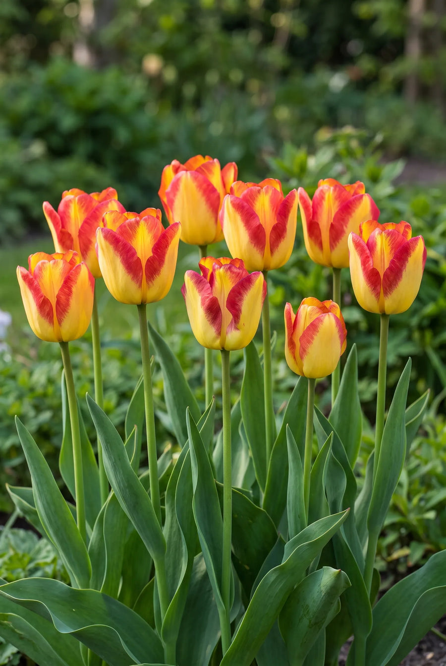 Tulipa Cape Town — groep in de tuinborder