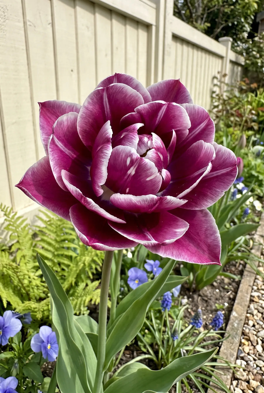 Tulipa Dream Touch — close-up van de bloem