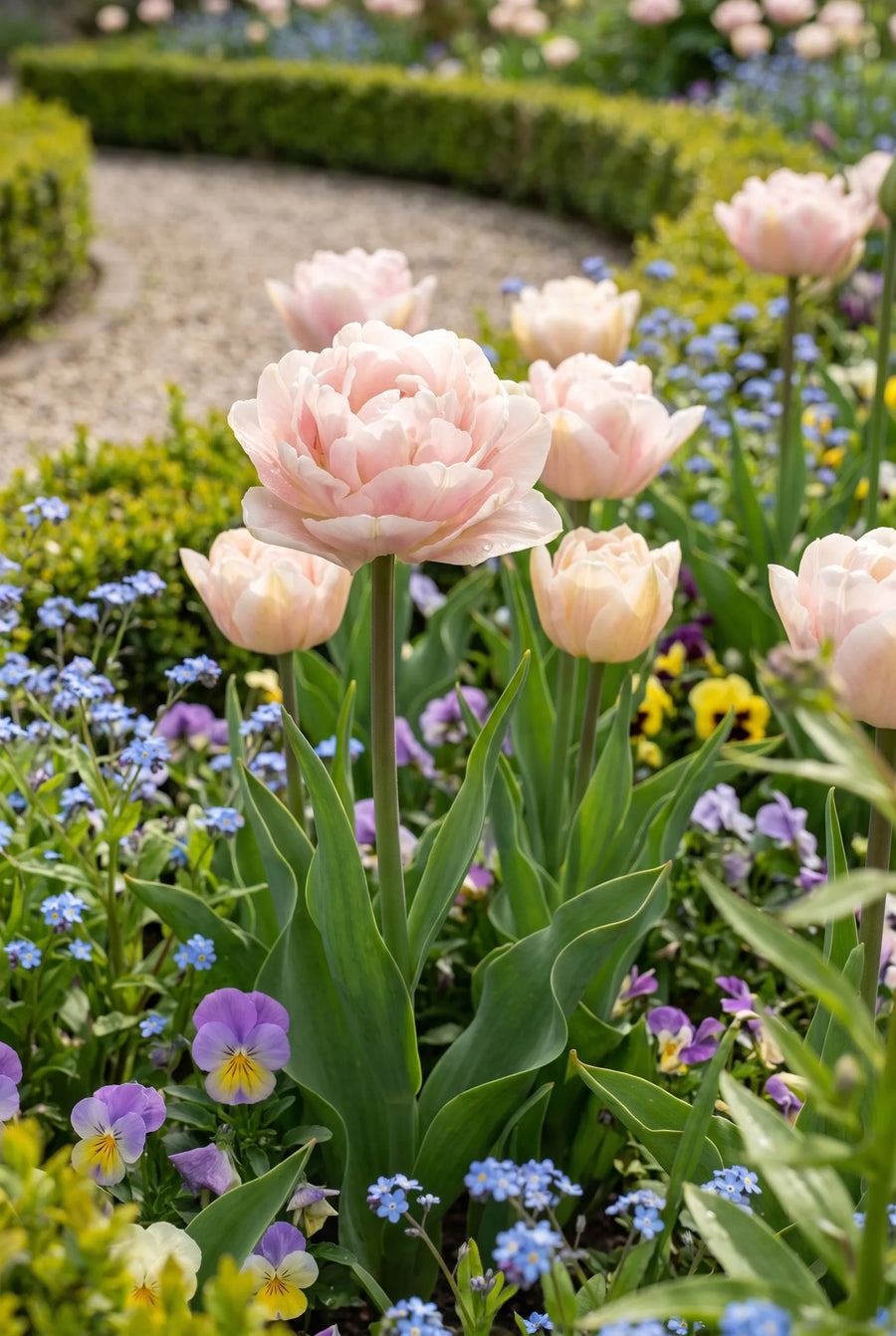 Tulipa Wyndham — in de border
