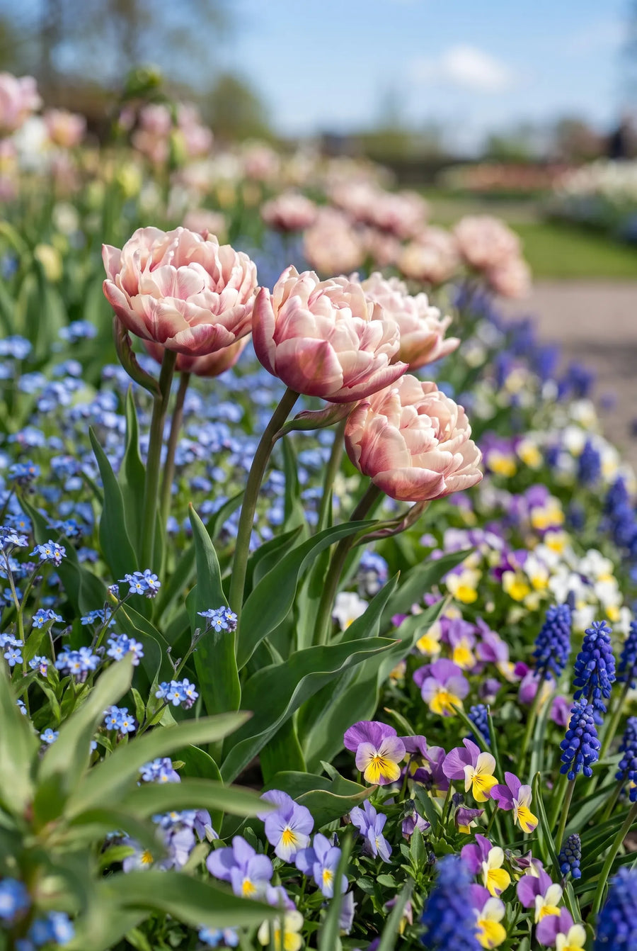 Tulipa Wyndham — in de tuin