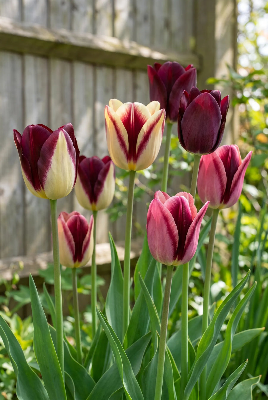 Tulipa Dance Club — in de tuin