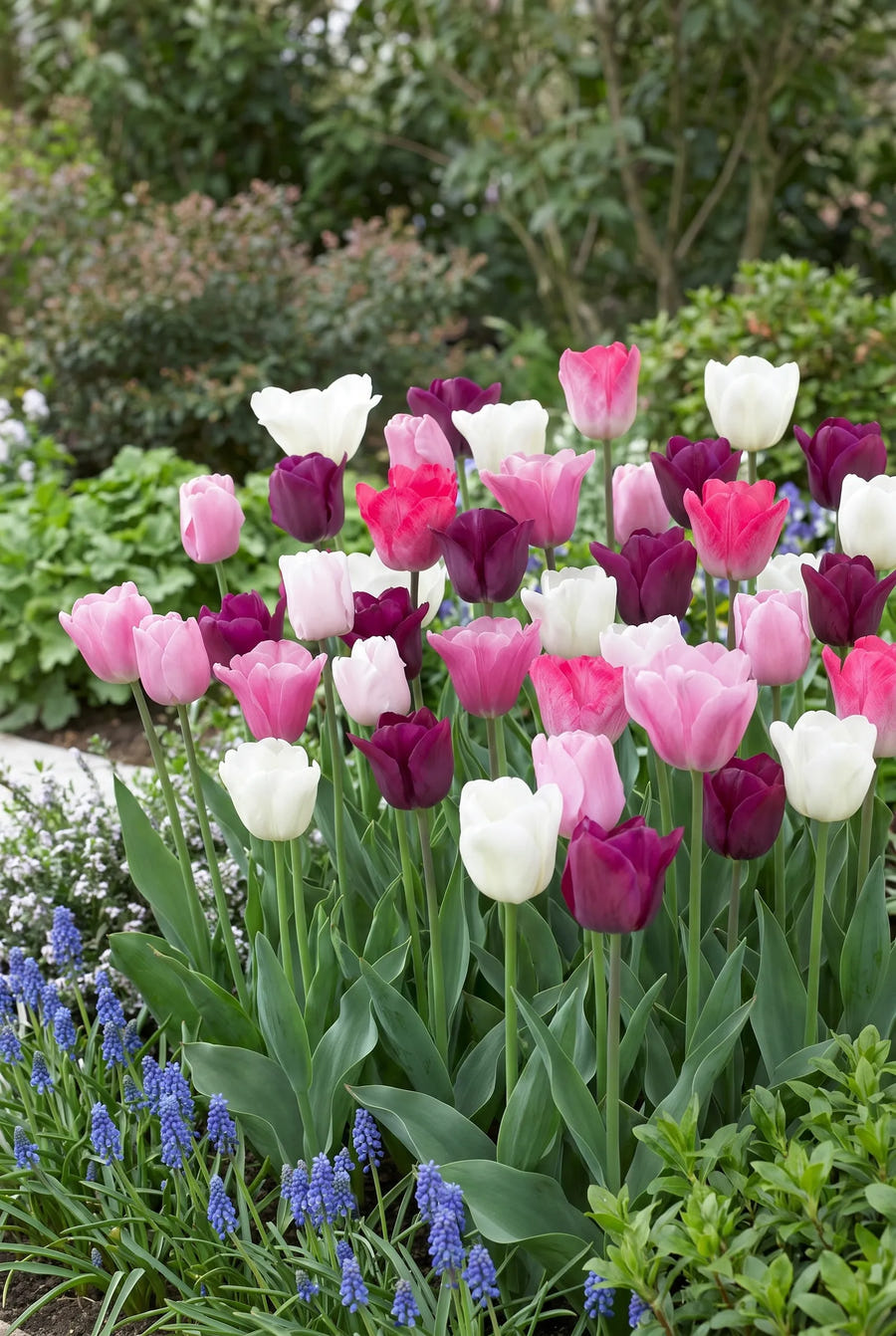 Tulipa Flower Power — in de border