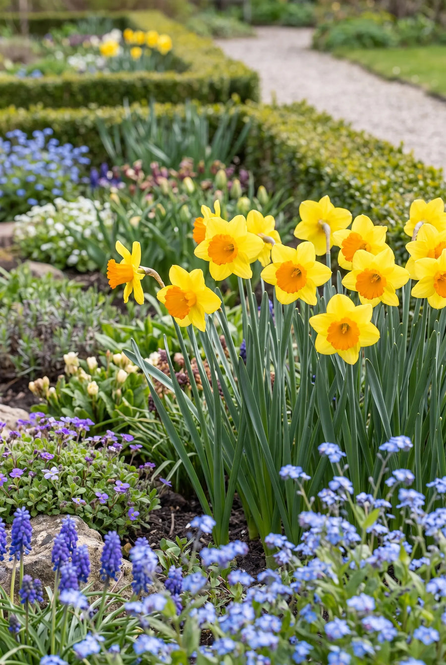 Narcissus Juanita — in de tuin