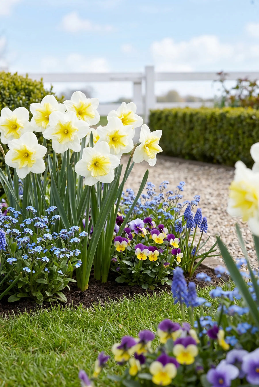 Narcissus Lemon Beauty — in de tuin