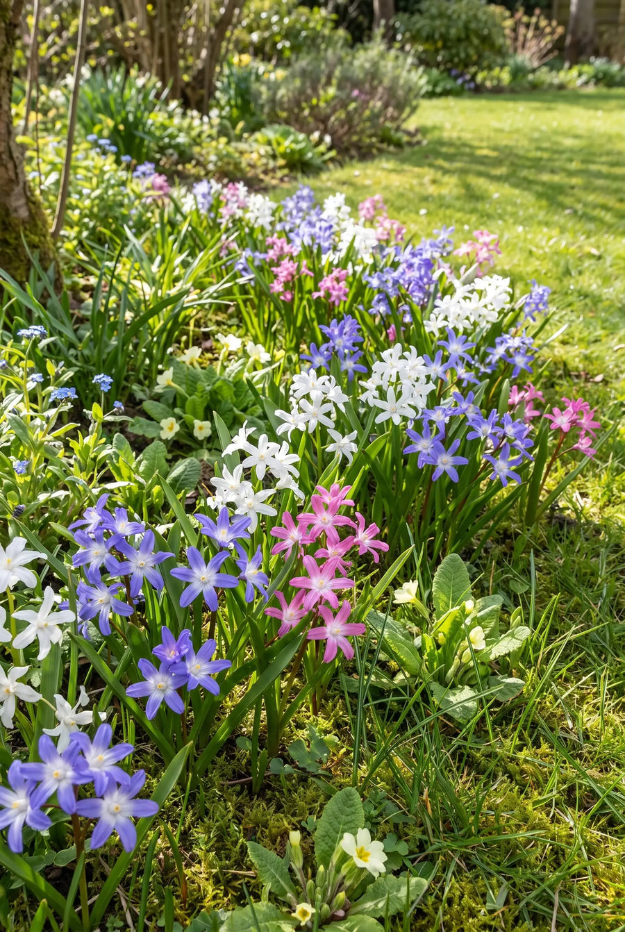 Chionodoxa Mixed — in de tuin