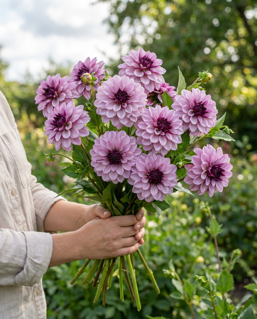Dahlia Crème de Cassis